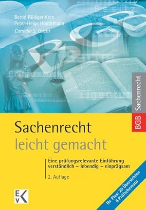 Imagen del vendedor de Sachenrecht   leicht gemacht.: Eine prfungsrelevante Einfhrung: verstndlich   lebendig   einprgsam. (GELBE SERIE   leicht gemacht) : Eine prfungsrelevante Einfhrung: verstndlich - lebendig - einprgsam a la venta por AHA-BUCH