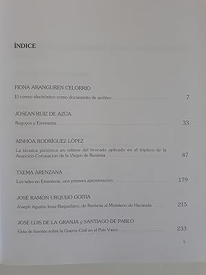 Imagen del vendedor de Trabajos sobre el correo electronico, Regoyos y Errenteria, tecnica pictorica en relieve del brocado, seles en Errenteria, J.A Imaz al ministerio de Hacienda y fuentes sobre la guerra civil en Pais Vasco a la venta por aramaiobrothers