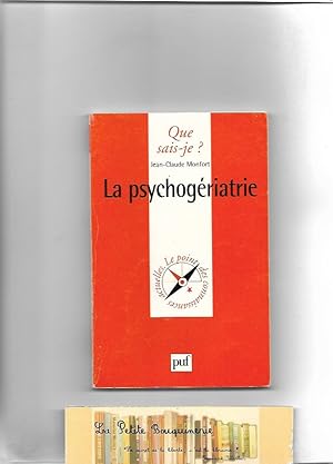 Seller image for La psychogriatrie for sale by La Petite Bouquinerie