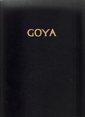 Image du vendeur pour Goya. mis en vente par Versandantiquariat Boller