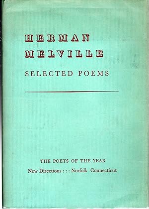 Seller image for Selected Poems (The Poets of the Year Series) for sale by Dorley House Books, Inc.