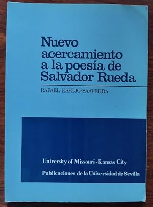 Bild des Verkufers fr Nuevo acercamiento a la poesa de Salvador Rueda zum Verkauf von Librera Ofisierra