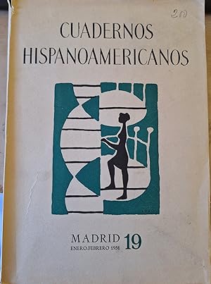 CUADERNOS HISPANOAMERICANOS Nº 19. ENERO - FEBRERO 1951.
