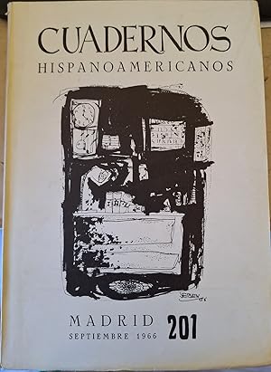 CUADERNOS HISPANOAMERICANOS Nº 201. SEPTIEMBRE 1966.