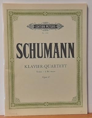 Klavier-Quartett für Klavier, Violine, Viola und Vilolcello. Es-Dur Opus 47 (Hg. Alfred Doerffel)