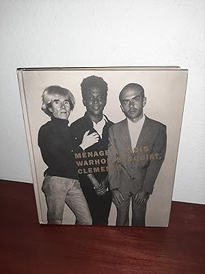 Image du vendeur pour Mnage  Trois: Warhol, Basquiat, Clemente mis en vente par AwardWinningBooks