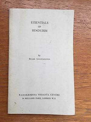 Seller image for Essentials Of Hinduism for sale by Vance Harvey