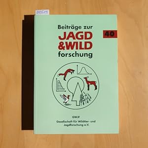 Bild des Verkufers fr Beitrge zur Jagd- und Wildforschung. Band 40 zum Verkauf von Gebrauchtbcherlogistik  H.J. Lauterbach