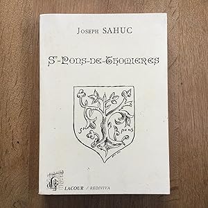 Imagen del vendedor de St-Pons-de-Thomieres. Ses vieux difices. Ses anciennes institutions a la venta por Les bouquins d'Alain