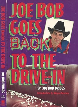 Bild des Verkufers fr Joe Bob Goes Back to the Drive-In zum Verkauf von Biblioteca di Babele
