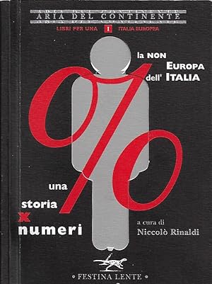 Image du vendeur pour La non Europa dell'Italia. Una storia per numeri mis en vente par Biblioteca di Babele