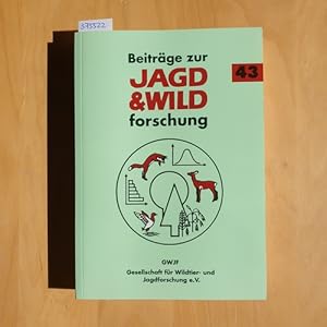 Image du vendeur pour Beitrge zur Jagd- und Wildforschung. Band 43 mis en vente par Gebrauchtbcherlogistik  H.J. Lauterbach