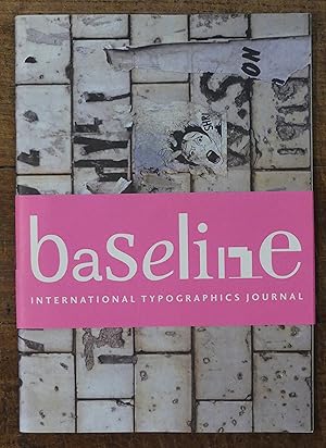 Seller image for Baseline International Typographics Journal (number 20 for sale by Tombland Bookshop