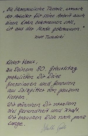 Bild des Verkufers fr Ausgewhlte Reden 1946-1971. Eine Biografie. Briefe 1933-1955. [3 Bde., vollstndig] zum Verkauf von Rotes Antiquariat