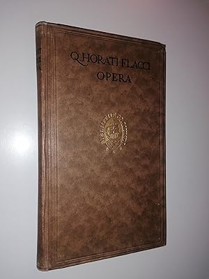 Bild des Verkufers fr Opera. Curavit editionem R. Heinze. zum Verkauf von Stefan Kpper