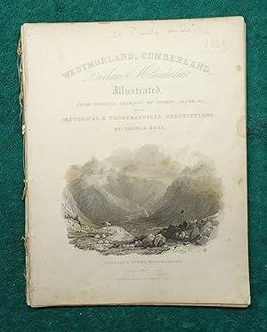 Westmorland, Cumberland, Durham & Northumberland illustrated, from original drawings by Thomas Al...