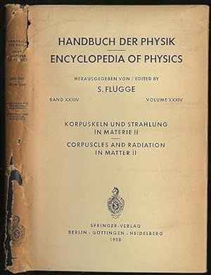 Image du vendeur pour Encyclopedia of Physics Volume V Part I: Principles of Quantum Theory I. mis en vente par Ammareal