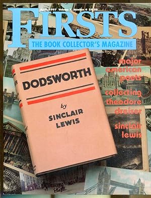 Seller image for Firsts: Collecting Modern First Editions: April, 1997 for sale by Dearly Departed Books