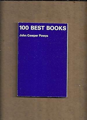 Bild des Verkufers fr One hundred best books : with commentary and an essay on Books and reading zum Verkauf von Gwyn Tudur Davies