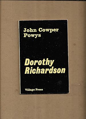 Seller image for Dorothy M. Richardson for sale by Gwyn Tudur Davies