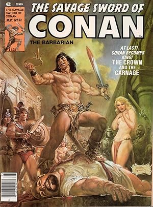 Image du vendeur pour Savage Sword of Conan No. 52 mis en vente par Kenneth Mallory Bookseller ABAA