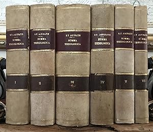 Immagine del venditore per Summa theologica. Editio altera Romana as emendatiores eitionies impressa et noviter accuratissime recognita [6-volume set, complete] venduto da CARDINAL BOOKS  ~~  ABAC/ILAB