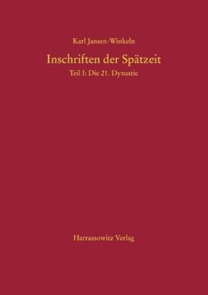 Seller image for Inschriften der Sptzeit for sale by Rheinberg-Buch Andreas Meier eK