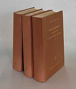 Bild des Verkufers fr Servii Grammatici qui feruntur in Vergilii carmina commentarii [3-vols.-set]. zum Verkauf von Wissenschaftl. Antiquariat Th. Haker e.K