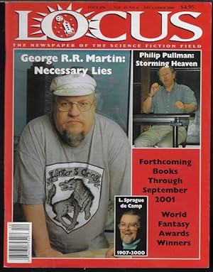 Immagine del venditore per LOCUS the Newspaper of the Science Fiction Field: #479, December, Dec. 2000 venduto da Books from the Crypt