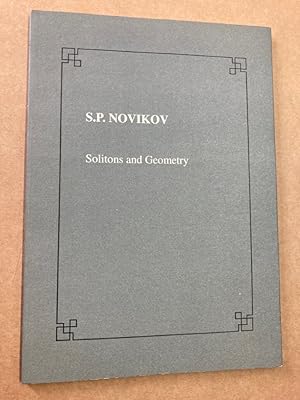 Imagen del vendedor de Solitons and Geometry. a la venta por Plurabelle Books Ltd