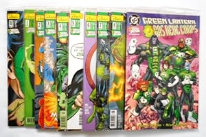 Konvolut komplett 9 Ausgaben + Sonderband 1: Green Lantern Nr. 0 bis Nr. 8 + Sonderband 1 [10 Aus...
