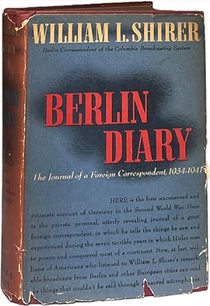 Bild des Verkäufers für Berlin Diary; The Journal of a Foreign Correspondent zum Verkauf von Carpetbagger Books