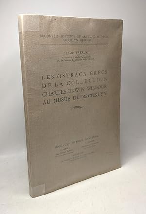 Imagen del vendedor de Les Ostraca grecs de la collection Charles-Edwin Wilbour au muse de Brooklyn a la venta por crealivres