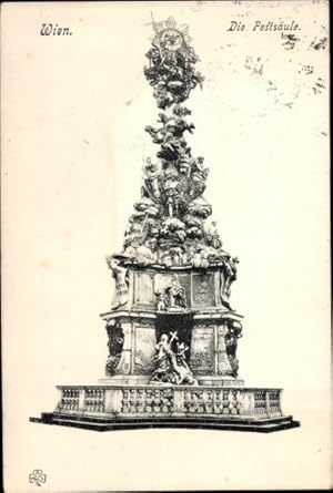 Ansichtskarte / Postkarte Wien 1 Innere Stadt, Pestsäule