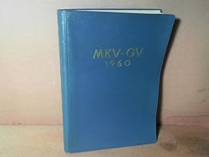 Gesamtverzeichnis (MKV-GV) 1960 des MKV der katholischen farbentragenden Studentenkorporationen Ö...