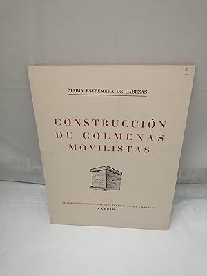 Imagen del vendedor de CONSTRUCCIN DE COLMENAS MOVILISTAS (Edicin 1940 aprox., COMO NUEVO) a la venta por Libros Angulo