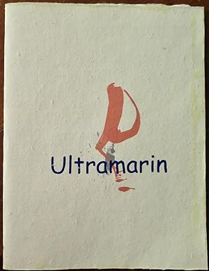 Ultramarin. Gedichte von Werner Lutz.