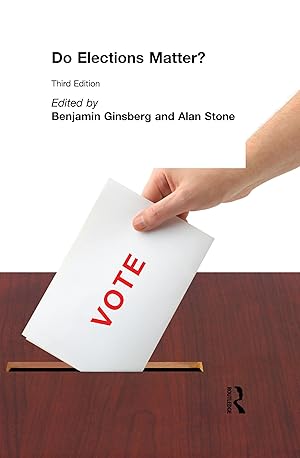 Imagen del vendedor de Ginsberg, B: Do Elections Matter? a la venta por moluna