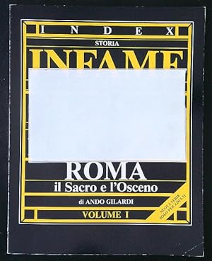 Imagen del vendedor de Index 7 Roma Il Sacro e l'Osceno a la venta por Miliardi di Parole
