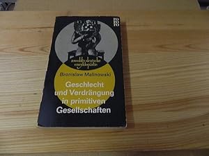 Bild des Verkufers fr Geschlecht und Verdrngung in primitiven Gesellschaften zum Verkauf von Versandantiquariat Schfer