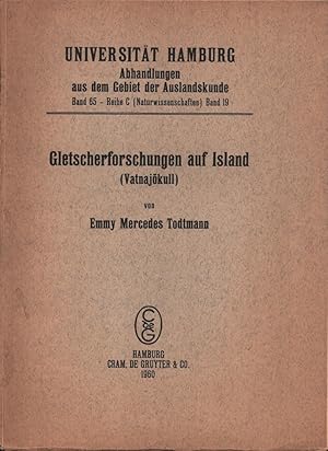 Gletscherforschungen auf Island (Vatnajökull). Mit 1 Karte und 36 Tafeln.