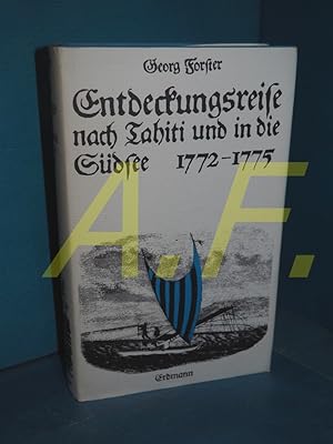 Bild des Verkufers fr Entdeckungsreise nach Tahiti und in die Sdsee : 1772 - 1775 Neu hrsg. von Hermann Homann / Alte abenteuerliche Reiseberichte zum Verkauf von Antiquarische Fundgrube e.U.