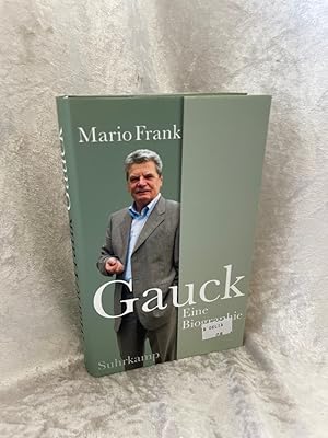 Bild des Verkufers fr Gauck: Eine Biographie Eine Biographie zum Verkauf von Antiquariat Jochen Mohr -Books and Mohr-