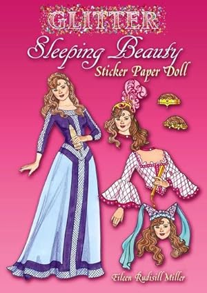 Imagen del vendedor de Glitter Sleeping Beauty Sticker Paper Doll a la venta por Smartbuy