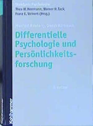 Image du vendeur pour Differentielle Psychologie und Persnlichkeitspsychologie (Kohlhammer Standards Psychologie) mis en vente par grunbu - kologisch & Express-Buchversand