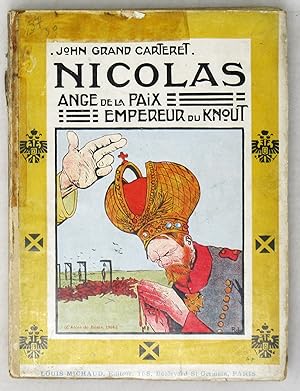 Nicolas ange de la paix, empeur du Knout devant l'objectif caricatural.