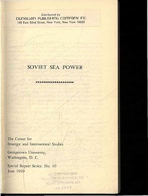 Immagine del venditore per Soviet sea power. Special Report Series: No. 10 venduto da Antiquariat Bookfarm