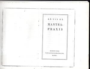 Bild des Verkäufers für Mantra-Praxis zum Verkauf von Antiquariat Jüterbook, Inh. H. Schulze
