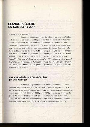 Seller image for Une Vue Generale du Probleme. for sale by Antiquariat Bookfarm