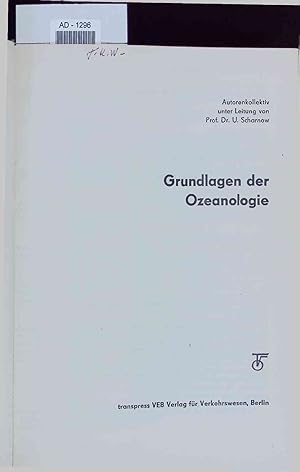 Seller image for Grundlagen der Ozeanologie. for sale by Antiquariat Bookfarm